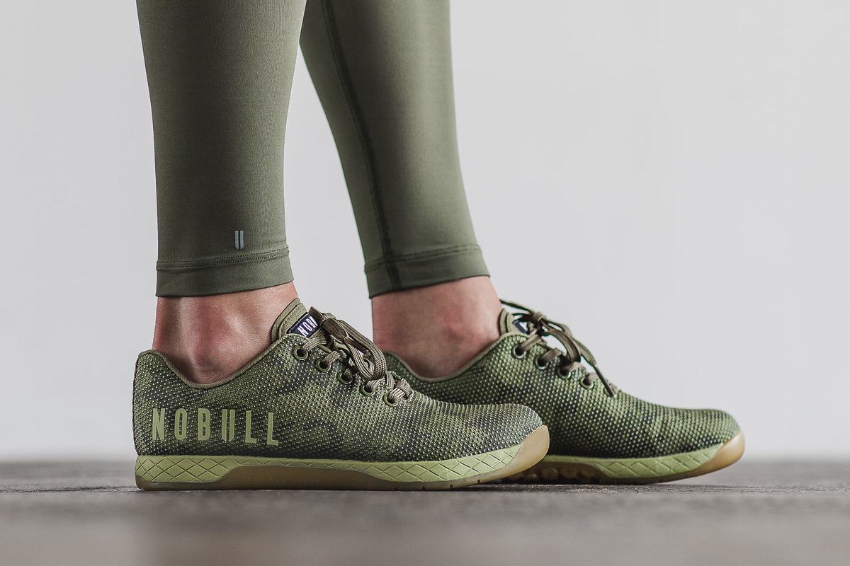 Nobull Superfabric Women's Trainers Camo | Australia (YM9362)